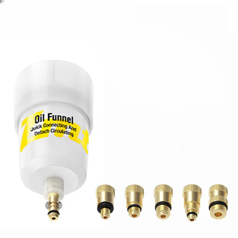 Komplet alata za odzračivanje hidrauličkih disk kočnica za bicikle za MTB cestovne bicikle Adapteri za odzračivanje ulja Alati za punjenje spojeva