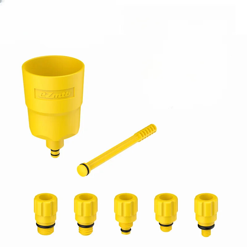 Komplet alata za odzračivanje hidrauličkih disk kočnica za bicikle za MTB cestovne bicikle Adapteri za odzračivanje ulja Alati za punjenje spojeva