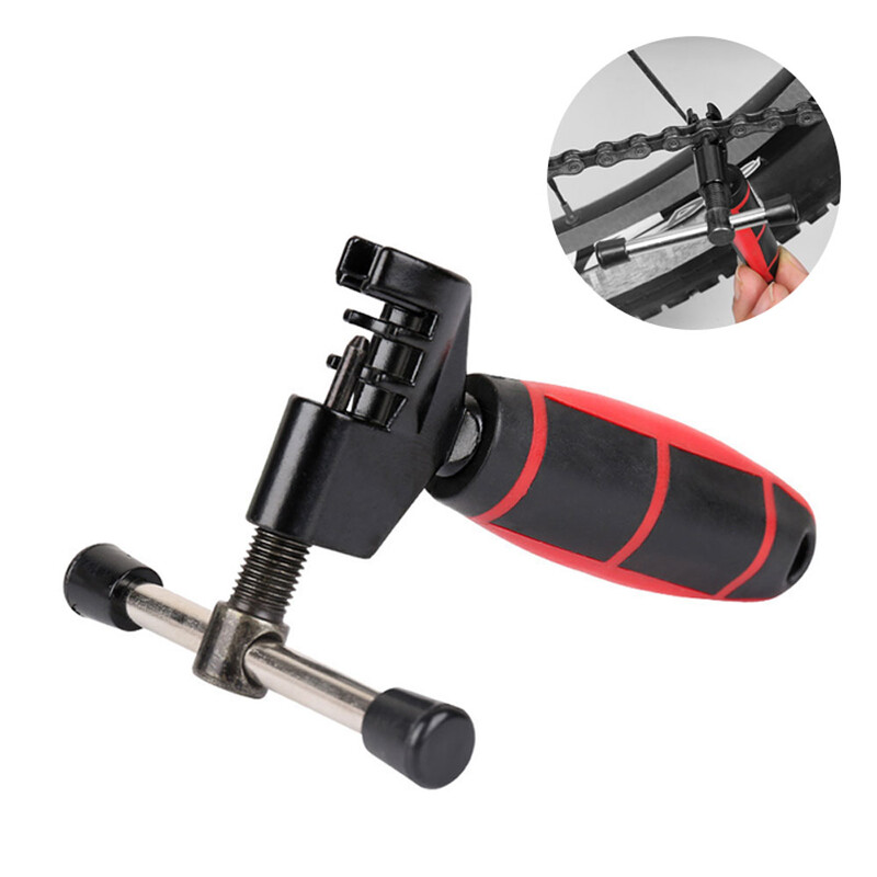 NOVO Skidač igle za lanac bicikla Razdvajač karike za bicikl MTB Alat za popravak bicikla Izvlakač lanaca za bicikl Rezač Dodatna oprema