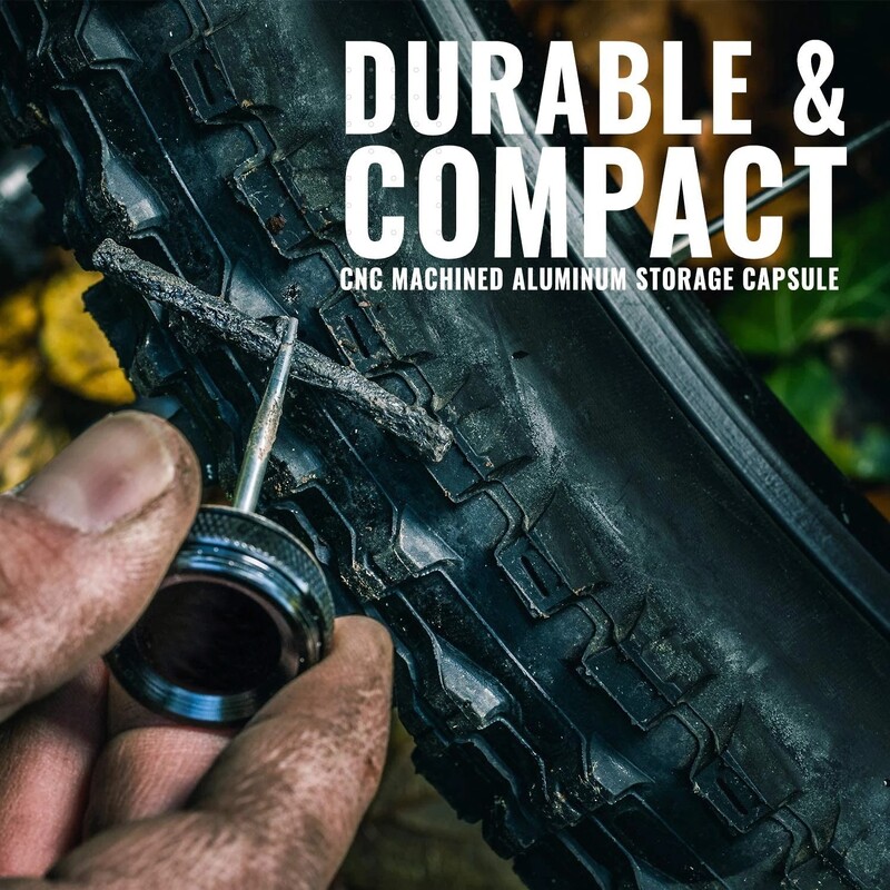 Komplet alata za popravak gume za bicikle bez zračnica za MTB gume za cestovne bicikle Alat za umetanje utikača za popravljanje probušene ili ravne gumene trake