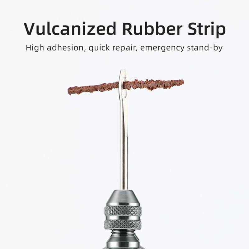 Komplet za bušenje gume bez zračnice za bicikl, skuter, motocikl, alat za popravak guma za bicikle, prijenosni vanjski dodaci