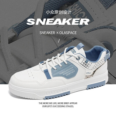 Platforma Muške cipele za skejtbording Tenisice za slobodno vrijeme Student Run Tenis Cipele za hodanje Vezanje muške cipele Zapatillas Hombre