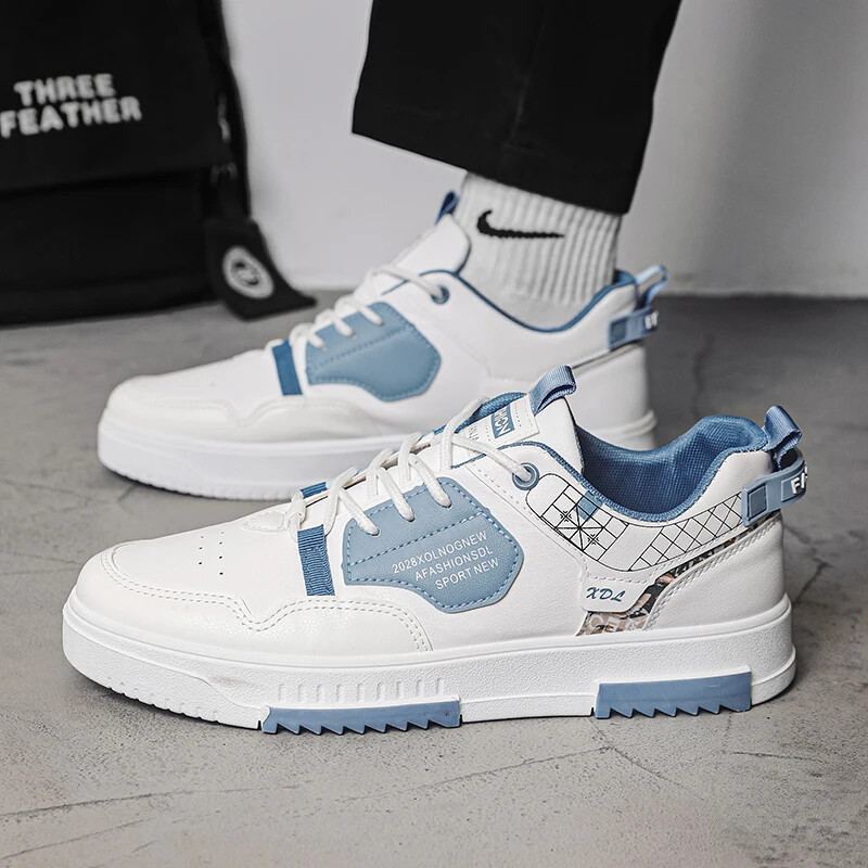 Platforma Muške cipele za skejtbording Tenisice za slobodno vrijeme Student Run Tenis Cipele za hodanje Vezanje muške cipele Zapatillas Hombre