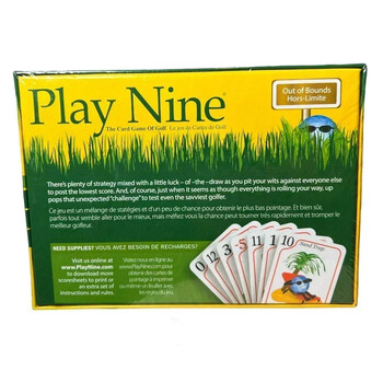 Играйте Nine - The Card Game of Golf настолна игра Настолни игри