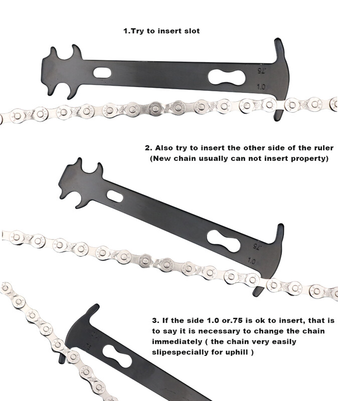 Set alata za popravak bicikala Provjera istrošenosti lanca 6/7/8/9/10/11 Magična kopča brzinskog zgloba MTB Kliješta za kariku lanca Razbijač lanca za kopču bicikla
