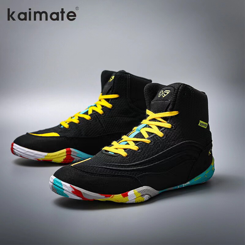 Profesionalūs vaikiški imtynių batai, neslidūs kovos batai, sportbačiai berniukams, kvėpuojantys bokso treniruočių batai