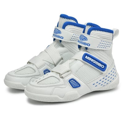 Nauji vaikiški imtynių bateliai berniukai mergaičių bokso sportbačiai patogi sporto salės avalynė Vyriška