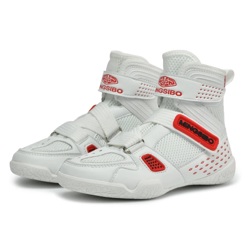 Nauji vaikiški imtynių bateliai berniukai mergaičių bokso sportbačiai patogi sporto salės avalynė Vyriška