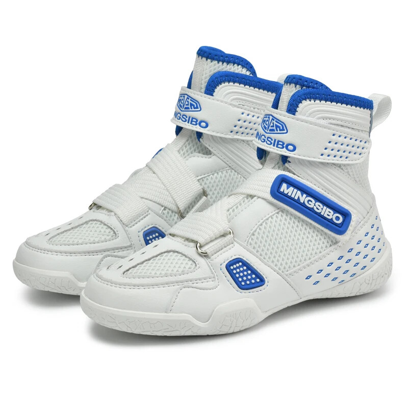 Nauji vaikiški imtynių bateliai berniukai mergaičių bokso sportbačiai patogi sporto salės avalynė Vyriška