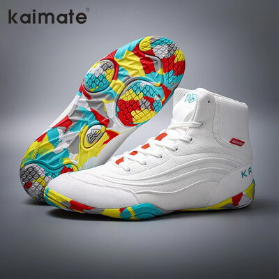 Profesionalūs vaikiški imtynių batai, neslidūs kovos batai, sportbačiai berniukams, kvėpuojantys imtynių batai