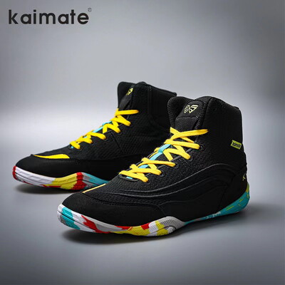 Profesionalūs vaikiški imtynių batai, neslidūs kovos batai, sportbačiai berniukams, kvėpuojantys imtynių batai