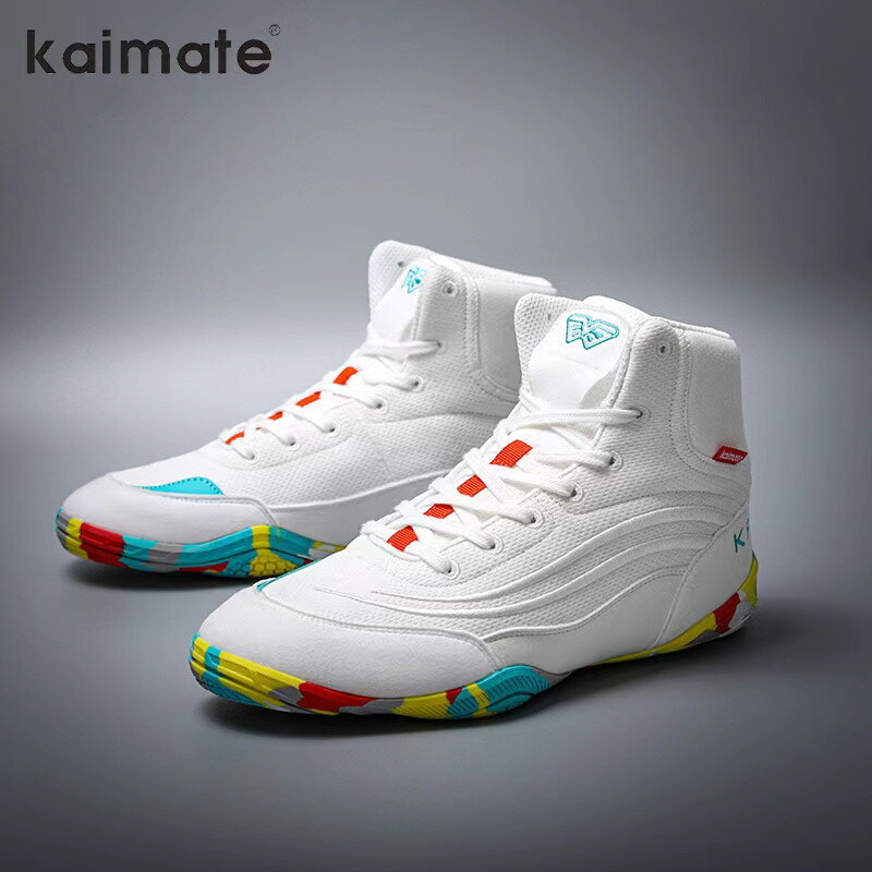 Profesionalūs vaikiški imtynių batai, neslidūs kovos batai, sportbačiai berniukams, kvėpuojantys imtynių batai