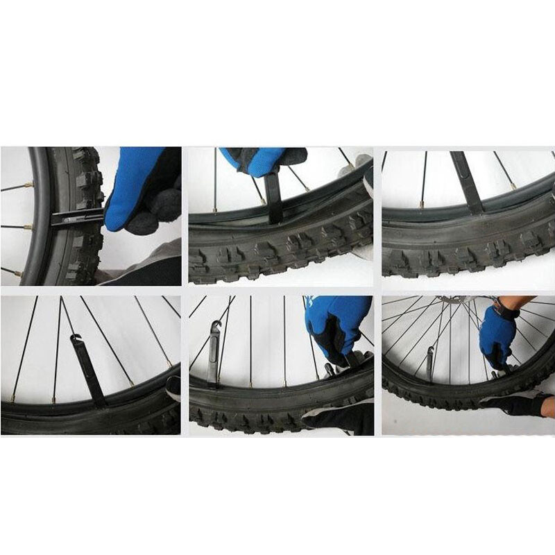 1/2/3 KOM Plastična poluga za gume bicikla Pajser za gume za bicikle Otporan na habanje Razrađen alat za popravak bicikla Razbijač