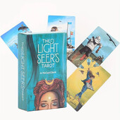 The Light Seer's Tarot Cards, 78-card Full Color Tarot Set for Tarot Reading, Fortune Telling and Divination Board Game Cards