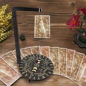 Stojan na kyvadlo, krištáľový stojan na kyvadlo, držiak na krištáľ, veštenie, drevená kyvadlová doska, držiak kyvadla na krištáľ