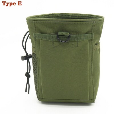 Tactical Molle Sulankstomas žurnalas Drop Drop Pouch Naudingas užtraukiamas virvelė Atkūrimo Mag Dėklas Amunicijos krepšys Medžioklės reikmenų Maišelis