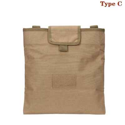 Tactical Molle Sulankstomas žurnalas Drop Drop Pouch Naudingas užtraukiamas virvelė Atkūrimo Mag Dėklas Amunicijos krepšys Medžioklės reikmenų Maišelis