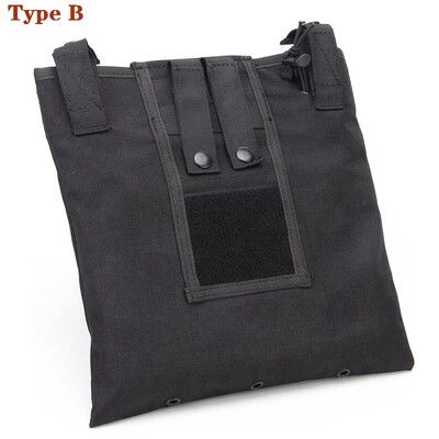 Tactical Molle Sulankstomas žurnalas Drop Drop Pouch Naudingas užtraukiamas virvelė Atkūrimo Mag Dėklas Amunicijos krepšys Medžioklės reikmenų Maišelis