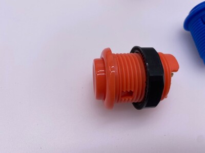 Buton Arcade cu Buton Rotund, Comutator Arcade, Set Joystick DIY, PC, PS, 3, XBOX, Consola de jocuri, Stil american, 30 mm