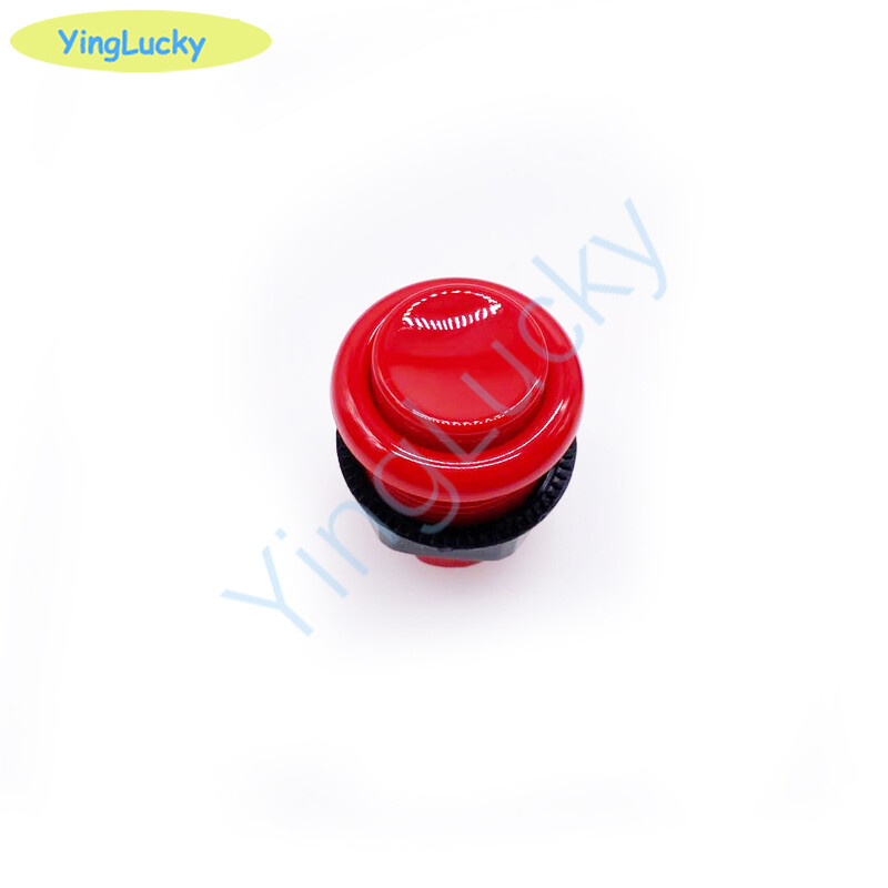 Buton Arcade cu Buton Rotund, Comutator Arcade, Set Joystick DIY, PC, PS, 3, XBOX, Consola de jocuri, Stil american, 30 mm