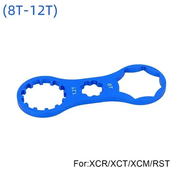 1бр MTB велосипеден гаечен ключ за капачка на предната вилка за SR XCR/XCT/XCM/RST гаечен ключ от алуминиева сплав Аксесоари за планински велосипед