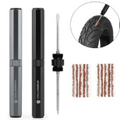 Set alata za popravak guma bez zračnica za bicikl MTB cestovni bicikl za probušene gume bez zračnica Brtvilo s gumenim trakama Set bušilica Dodaci za bicikle