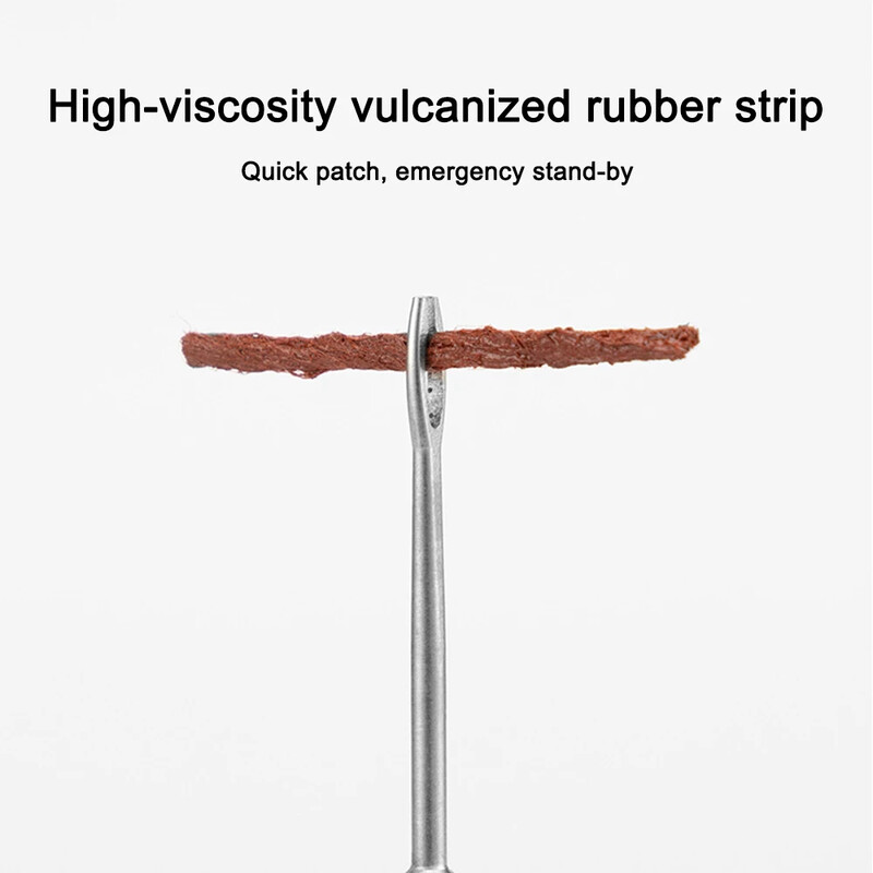 Set alata za popravak guma bez zračnica za bicikl MTB cestovni bicikl za probušene gume bez zračnica Brtvilo s gumenim trakama Set bušilica Dodaci za bicikle