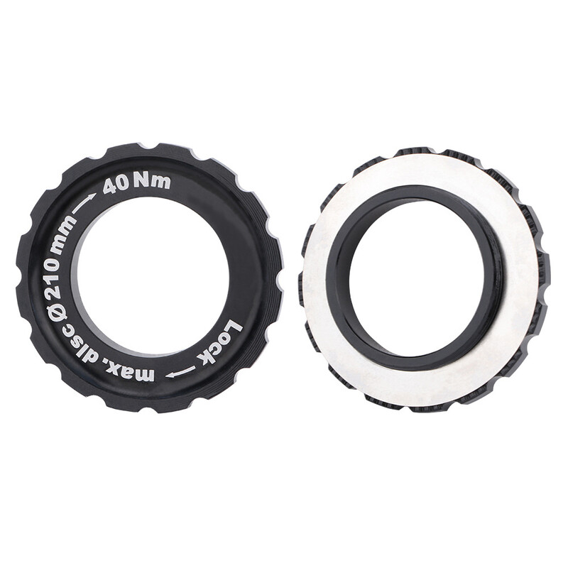 Centralni bravni prsten za zaključavanje bicikla i odstojnik Ključ za poklopac središnje brave bicikla za 6 vijaka Glavčina kotača Rotor disk kočnice Aluminijska legura