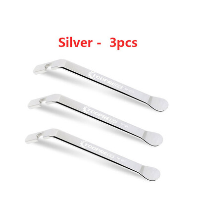 Pârghie pentru anvelope pentru bicicletă de drum de munte MTB bicicletă Instrument pentru îndepărtarea lingurii anvelopei Instrumente de reparare a roților de ciclism MTB din oțel inoxidabil Piese pentru biciclete