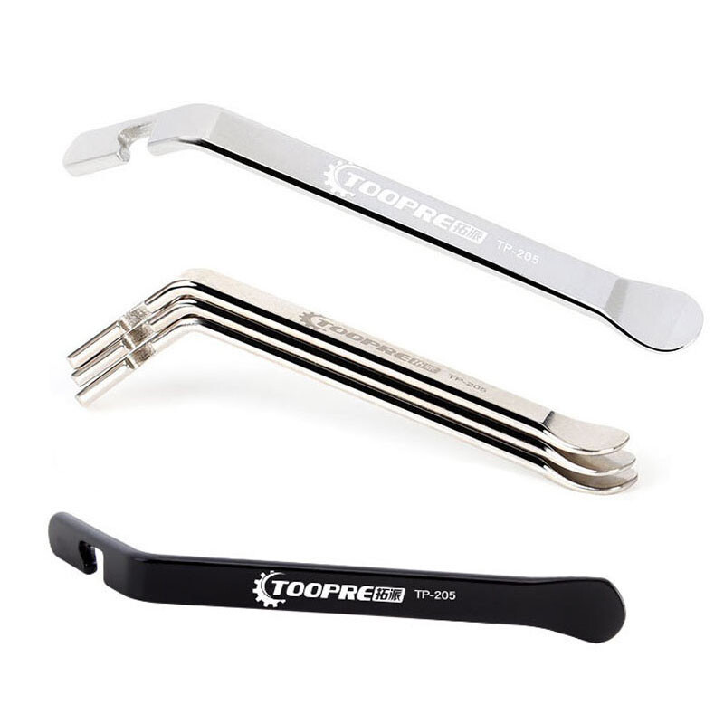Pârghie pentru anvelope pentru bicicletă de drum de munte MTB bicicletă Instrument pentru îndepărtarea lingurii anvelopei Instrumente de reparare a roților de ciclism MTB din oțel inoxidabil Piese pentru biciclete