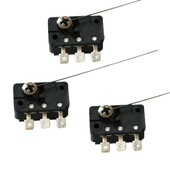 5 komada mikro prekidača za prihvat kovanica 3 pina s iglom od 5 A 10 cm za američke mehaničke stare mikroprekidače za prihvat kovanica Arkadna igra