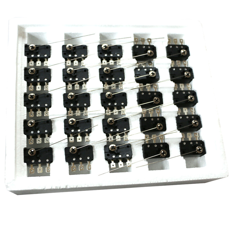 5 komada mikro prekidača za prihvat kovanica 3 pina s iglom od 5 A 10 cm za američke mehaničke stare mikroprekidače za prihvat kovanica Arkadna igra