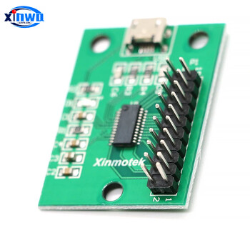 XM08 Xinmotek One Player Ps3 PC Raspberry Pi Android USB Encoder Board DIY Zero Delay Arcade Game Joystick Button Controller