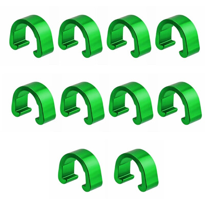 10 ks MTB bicyklový rám bicykla U pracka pre brzdové lanko puzdro hadice trubice radiacej páky vodiace gombíky pevné klipy na trubice