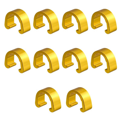 10 ks MTB bicyklový rám bicykla U pracka pre brzdové lanko puzdro hadice trubice radiacej páky vodiace gombíky pevné klipy na trubice