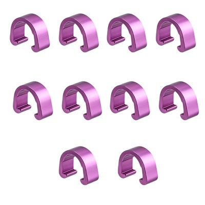 10 ks MTB bicyklový rám bicykla U pracka pre brzdové lanko puzdro hadice trubice radiacej páky vodiace gombíky pevné klipy na trubice