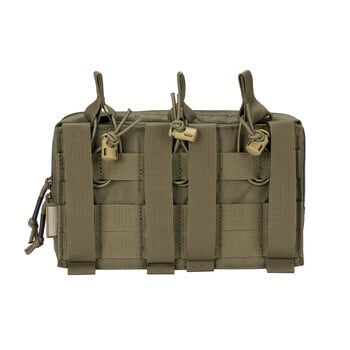 Tactical Molle Triple Magazine Pouchs with Accessories Bag Open-Top Pouch Magazine Pouch Paintball Game Αξεσουάρ Τσάντες