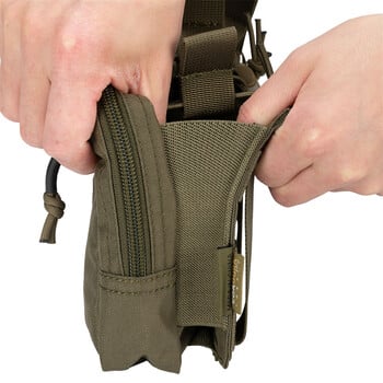 Tactical Molle Triple Magazine Pouchs with Accessories Bag Open-Top Pouch Magazine Pouch Paintball Game Αξεσουάρ Τσάντες