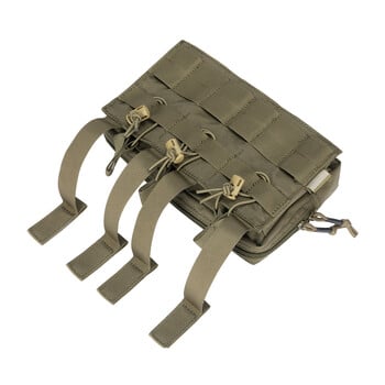 Tactical Molle Triple Magazine Pouchs with Accessories Bag Open-Top Pouch Magazine Pouch Paintball Game Αξεσουάρ Τσάντες