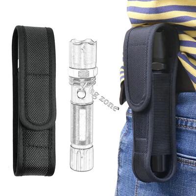 Φακός Tactical Molle Molle Pouch LED Torch Holster Τσάντα μέσης για υπαίθριο κάμπινγκ Αξεσουάρ κυνηγιού Πτυσσόμενο πακέτο μαχαιριών