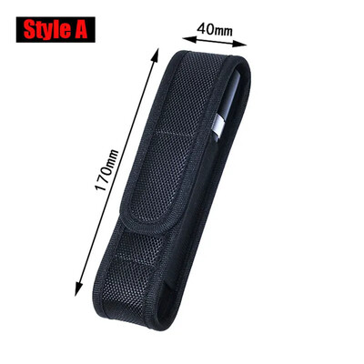 Taktička Molle svjetiljka Molle torbica LED svjetiljka Futrola Torba oko struka Kampiranje na otvorenom Pribor za lov Sklopivi paket noževa