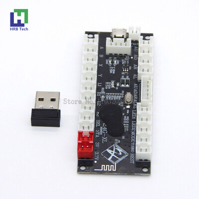 2,4 G bezvadu, nulles aizkaves kursorsviras kodētājs, arkādes spēļu kontrolieris, dēlis Diy komplekta daļu atbalsts bezvadu datora/PS3/Android