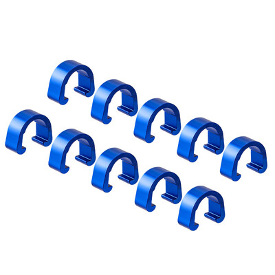 MUQZI 10kom MTB bicikla Okvir bicikla U kopča za kućište sajle kočnice Cijev cijevi mjenjača Vodilice sajle Gumb Fiksne kopče za cijevi