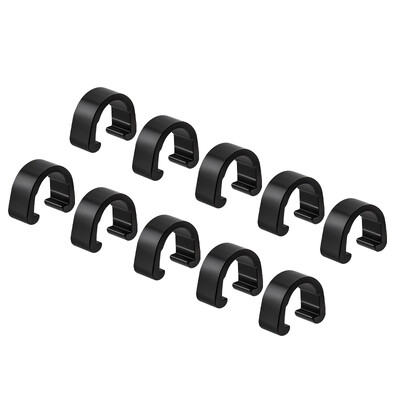 MUQZI 10kom MTB bicikla Okvir bicikla U kopča za kućište sajle kočnice Cijev cijevi mjenjača Vodilice sajle Gumb Fiksne kopče za cijevi