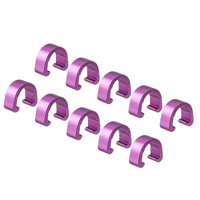 MUQZI 10kom MTB bicikla Okvir bicikla U kopča za kućište sajle kočnice Cijev cijevi mjenjača Vodilice sajle Gumb Fiksne kopče za cijevi