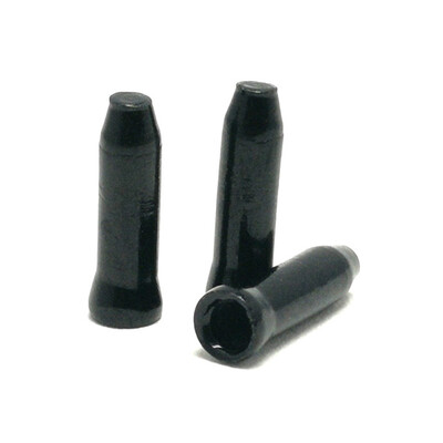 50 ks hliníkových koncoviek brzdových káblov pre bicykel, koncovka kábla brzdy pre MTB cestný bicykel, koncovka kábla pre lanko prehadzovačky radenia brzdy