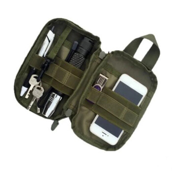 600D Nylon Tactical Bag Outdoor Molle Waist Fanny Pack Τηλέφωνο Θήκη Ζώνης Τσάντα μέσης EDC Gear Hunting Bag Τσάντα Gadget