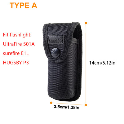 Futrola za taktičku svjetiljku Lov na otvorenom Penjanje Molle torbica Muška torba za pojas LED svjetiljka Torbica Edc Držač alata Fanny Pack