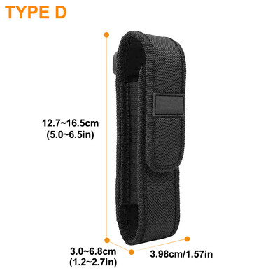 Futrola za taktičku svjetiljku Lov na otvorenom Penjanje Molle torbica Muška torba za pojas LED svjetiljka Torbica Edc Držač alata Fanny Pack