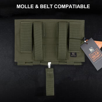 KRYDEX Tactical First Aid Bouch Organizer Θήκη Blow Out Pouch MOLLE 9022B Ιατρικός εξοπλισμός τσάντα επιβίωσης πεζοπορίας εξωτερικού χώρου